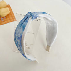 Spring design tie dry knotted headband