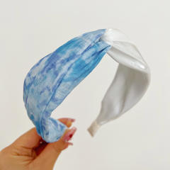 INS trend tie dry twisted headband