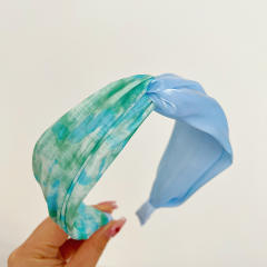 INS trend tie dry twisted headband