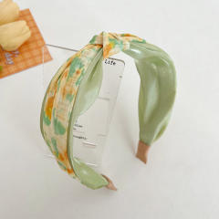 Spring design tie dry knotted headband