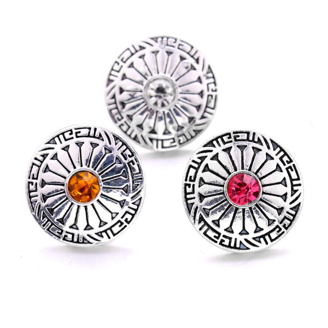 18mm hot sale sunflower snap jewelry