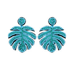 Boho St Patrick series bead earrings