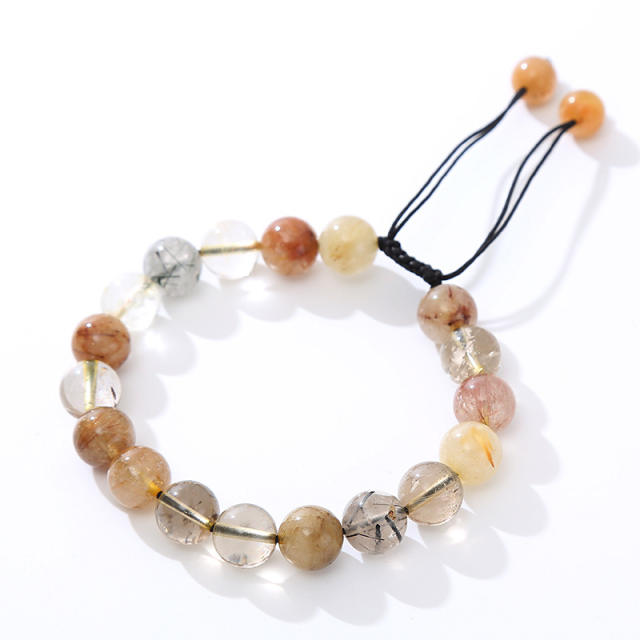 Natural trend crystal bead bracelet