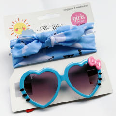 Cartoon kids sunglasses headband set