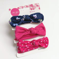 3pcs sweet bow kids headband set