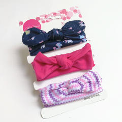 3pcs sweet bow kids headband set