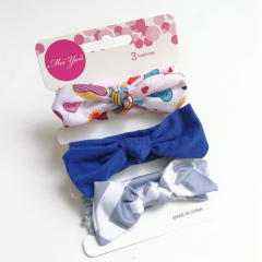 3pcs sweet bow kids headband set