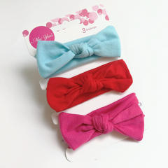 3pcs sweet bow kids headband set