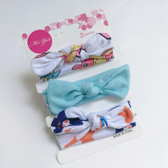 3pcs sweet bow kids headband set