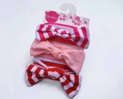 3pcs sweet bow kids headband set