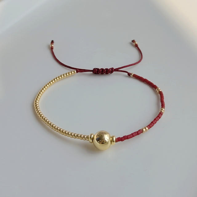 Boho miyuki bead handmade bracelet