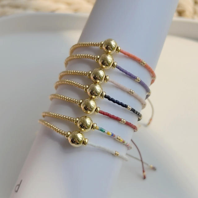 Boho miyuki bead handmade bracelet
