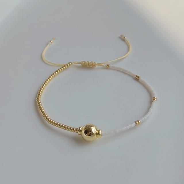 Boho miyuki bead handmade bracelet
