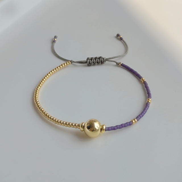 Boho miyuki bead handmade bracelet