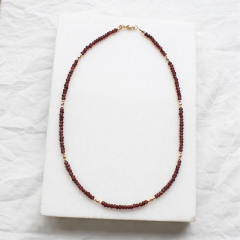 ETSY hot sale handmade natural crystal stone bead choker