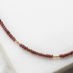 ETSY hot sale handmade natural crystal stone bead choker