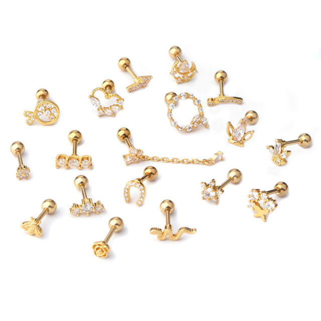 Hot sale personality cartilage earrings(1pcs price)