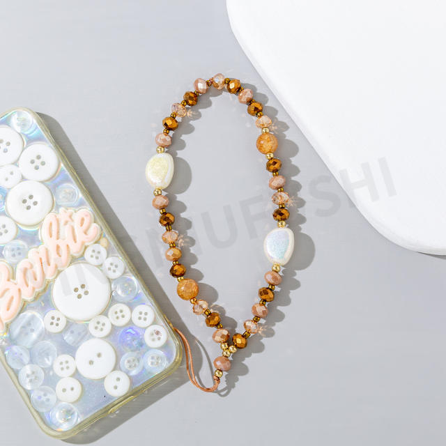 INS trend Y2K summer design bead phone strap