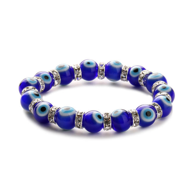 Hot sale colorful volcanic rock bead bracelet