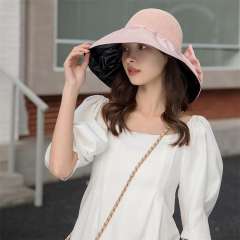 Summer design big brim bow sun hat