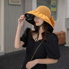 Summer design big brim bow sun hat