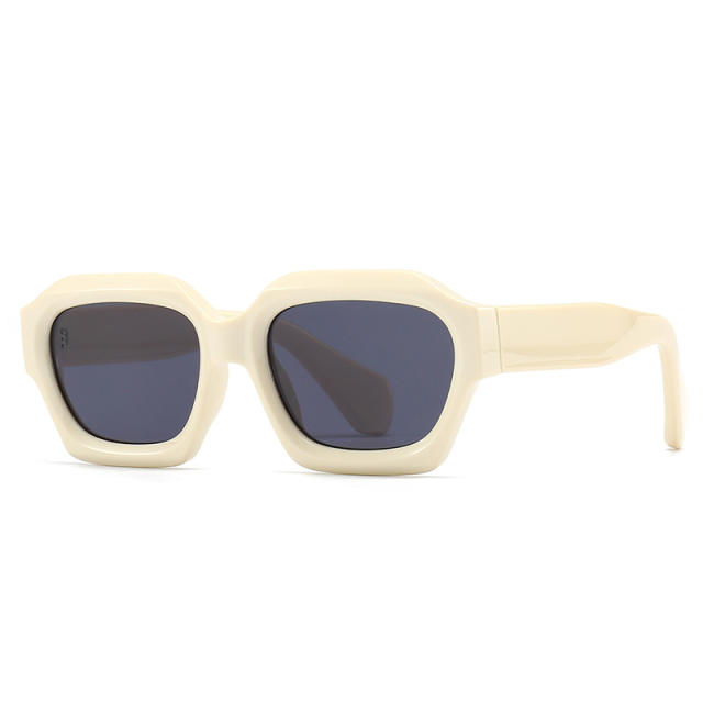 Occident fashion modern irregular shaped sunglasses
