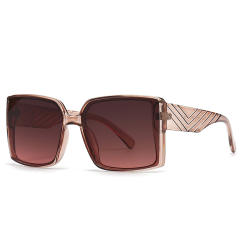 Fashionable large frame sunglasses