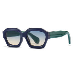 Occident fashion modern irregular shaped sunglasses