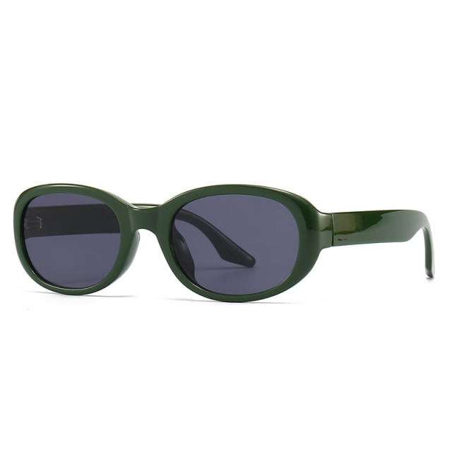 Vintage rock and roll oval shape sunglasses