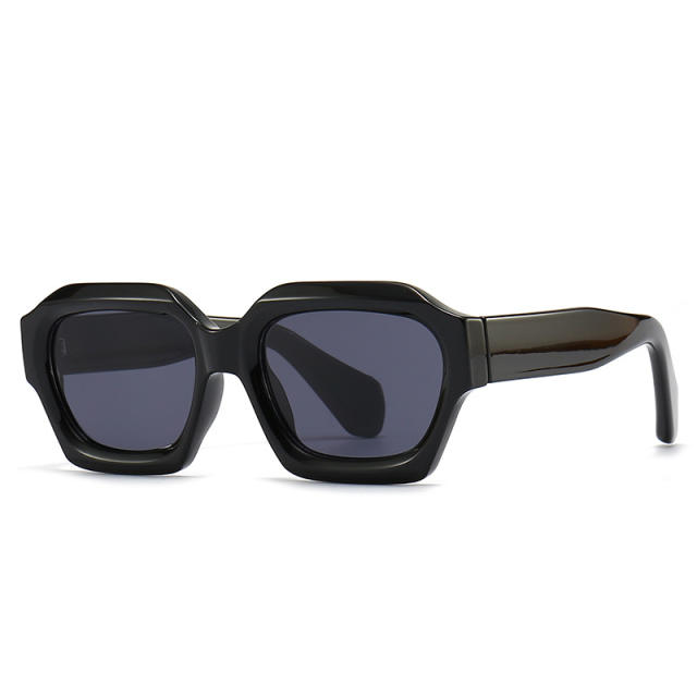 Occident fashion modern irregular shaped sunglasses