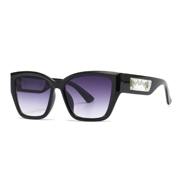 Occident fashion modern design colorful sunglasses