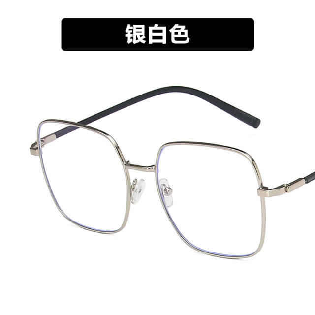 Korean fashion colorful metal frame reading glasses