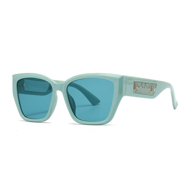 Occident fashion modern design colorful sunglasses
