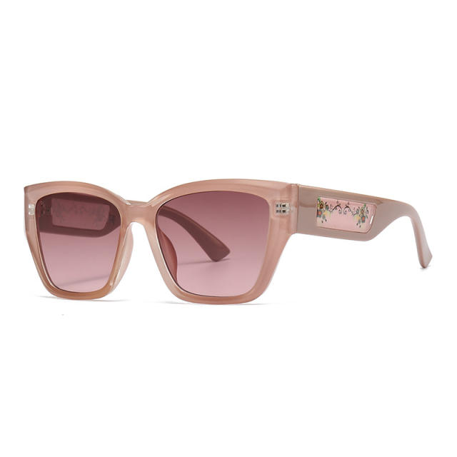 Occident fashion modern design colorful sunglasses