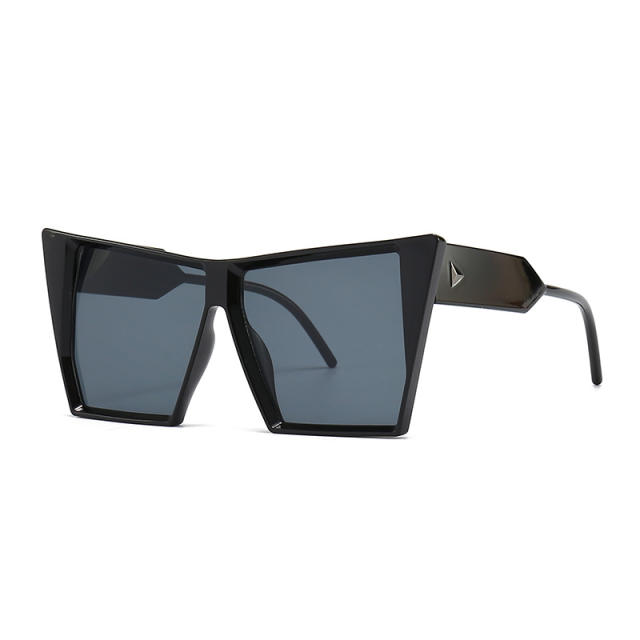 Personality large frame irregular shape sunglasses