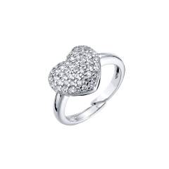 Delicate pave setting cubic zircon diamond heart copper necklace set