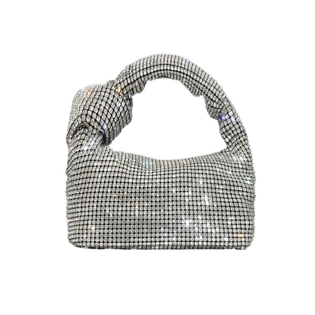 Luxury color diamond handbag