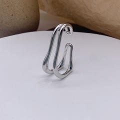 INS trend geometric line metal ear cuff ear wrap(1pcs price)