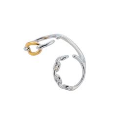 Personality two tone gold plated copper ear wrap(1pcs price)