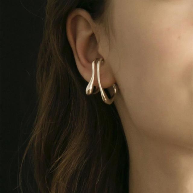 INS trend geometric line metal ear cuff ear wrap(1pcs price)