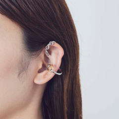 Personality two tone gold plated copper ear wrap(1pcs price)