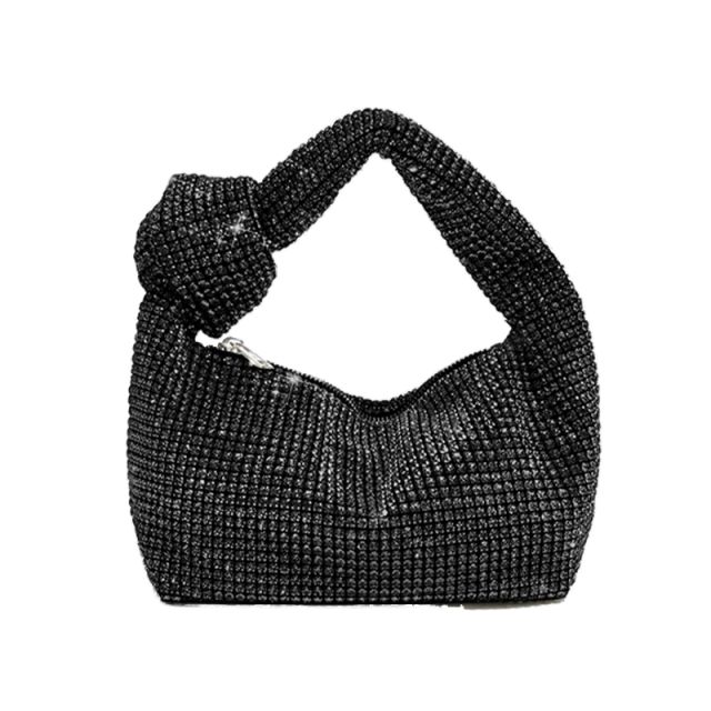 Luxury color diamond handbag