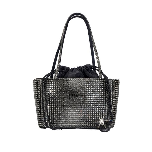 Luxury large capacity diamond bag