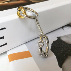 Personality two tone gold plated copper ear wrap(1pcs price)