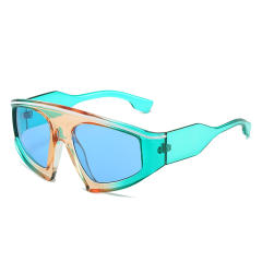 Personality colorful sports sunglasses