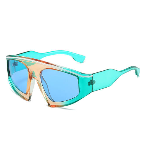 Personality colorful sports sunglasses