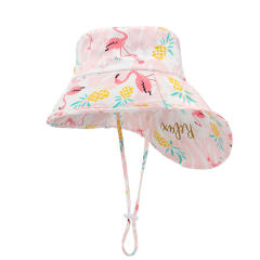 Cartoon summer sun hat for kids