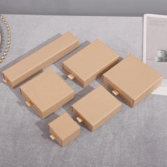 Multi color size paper jewelry box small gift box