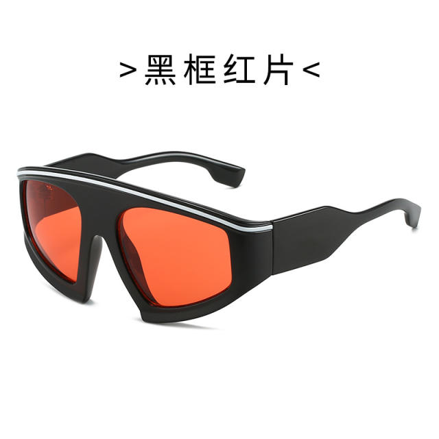 Personality colorful sports sunglasses