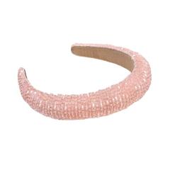 Spring summer ins trend candy color beaded padded headband